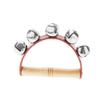 Andoer Tambourine Handbell Early Educational Musical Instrument Rhythm Beats Shaking Small Jingle Bell Tool view 2