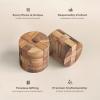 Powder Keg: 3D Wooden Puzzles Brain Teasers for Adults Interlocking Mechanical Handheld Mind Logic Puzzles Unique Gift for Christmas and Birthdays Office Desk Decor view 4