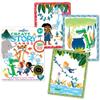 eeBoo: Volcano Island Create a Story Pre-Literacy Cards, 36 Cards with Colorful Characters, Encourages Imagination, for Ages 3 and up view 3
