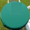 Poker Table Top - Premium Velvet Table Cover - Felt Poker Tablecloth Upgrade for 36, 48. Or 60 Inch Round Tables (Green, 48 inch Round) view 1
