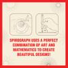 Spirograph Die-Cast Collectors Set  Special Edition, Arts and Crafts, Kids Toys, Art Supplies, Craft Supplies, Drawing Kit, Spiral Art, Metal Gear Design Kit, Pens, Design Sheet Included, Ages 8+ view 4
