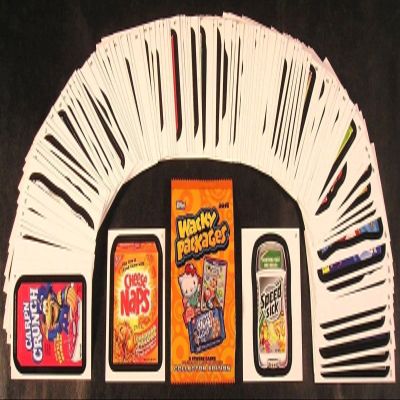 2015 Wacky Packages Series 1 Complete 110 Sticker Set + 1 Exclusive Wrapper!