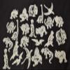 DIRECTGLOW LLC 24 Piece Glow in The Dark Dinosaurs view 3