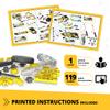 Engino- Inventor STEM Kit, 120 Motorized Models, Building Toys for Kids 7+, Engineering Kit, Stem Projects, Learning & Education Set, Gifts for Boys & Girls, Models Powered by Motor view 4