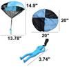 Toys+ Tangle Free Parachute Men 6 Piece Set Parachute (Colors and Styles May Vary) view 2