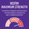 Desitin Maximum Strength Baby Diaper Rash Cream, 40% Zinc Oxide, Hypoallergenic No Added Parabens & Dyes, Protects & Relieves Babys Skin for Up to 12 Hours, Prevents Diaper Rash, 4.8 oz Tube view 4
