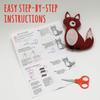 CraftLab Woodland Animals Kids Sewing Kit, Educational Beginner Arts & Crafts Gift for Boys and Girls Ages 7 to 13 DIY Learn to Sew Embroidery view 3