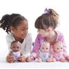 Lil Cutesies 8.5" All Vinyl Baby Doll | Posable and Washable | Removable Outfit | Lulu- Blue Eyes | JC Toys |Ages 2+ view 4