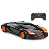 RASTAR RC Car | 1:24 Bugatti Veyron 16.4 Grand Sport Vitesse Radio Remote Control Racing Toy Car Model Vehicle, Black/Orange view 1