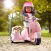 Our Generation - OG Ride Along Scooter - Vehicle Playset - Helmet & Sidecar - 18-Inch Doll Accessories - Pretend Play - Toy for Kids 3 Years + view 2