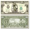 10 Miss Liberty Million Dollar Bills with Bonus Thanks a Million Gift Card Set view 1