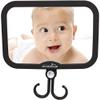 Baby Car Mirror - for Boys and Girls - with Accessories Hook! Back Seat View of Infant or Newborn in Rear-Facing Child Car Seat! Perfect Shower or Baby Registry view 2