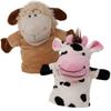 Animal Hand Puppets Set for Kids & Adults - 12.5" Premium Quality Soft Plush Toys with Movable Mouths - Perfect for Storytelling, Teaching, Preschool, Role-Play - Durable, Vibrant, Educational Puppets view 1